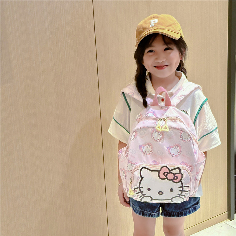 Children's Year-old Cartoon Printed Oxford Cloth Cute Kindergarten School Bags