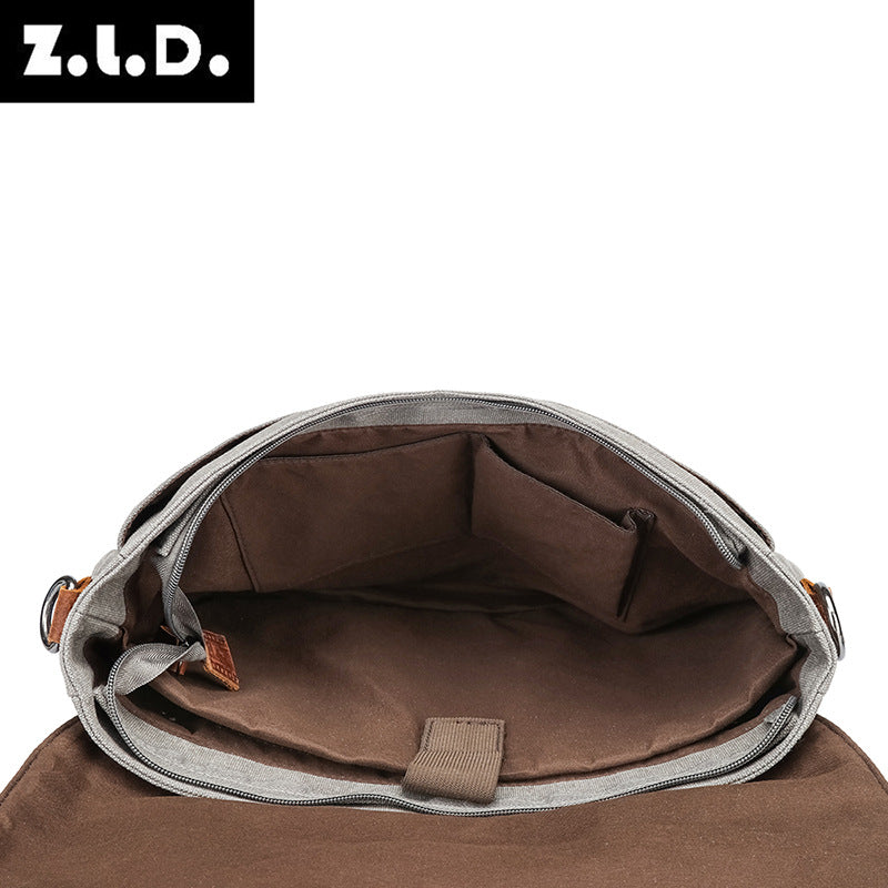 Men's Pretty Classy Durable Canvas Computer Men's Messenger Bags