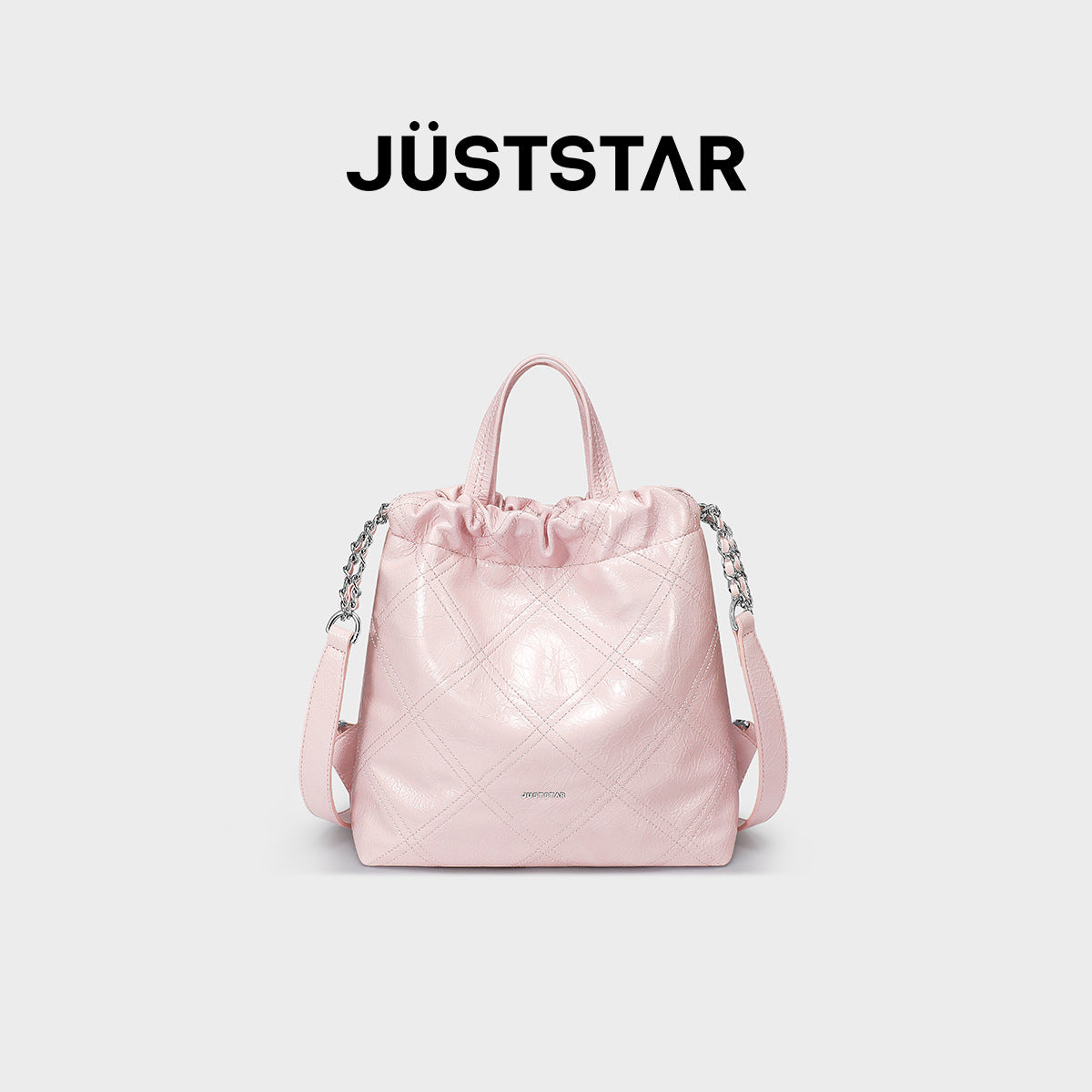 Star Garbage Hobo Female Rhombus Portable Backpacks
