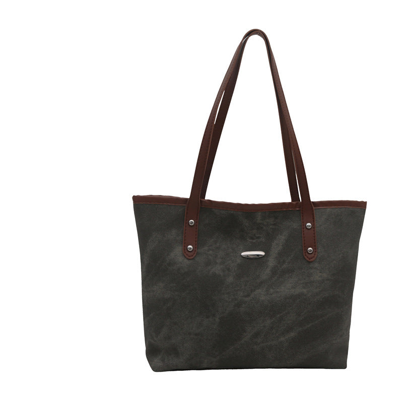 Women's Simple Large Capacity Fashion Commuter Shoulder Bags