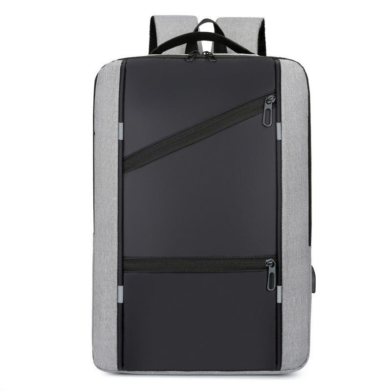 Men's Computer Simplicity Charging Large Capacity Backpacks