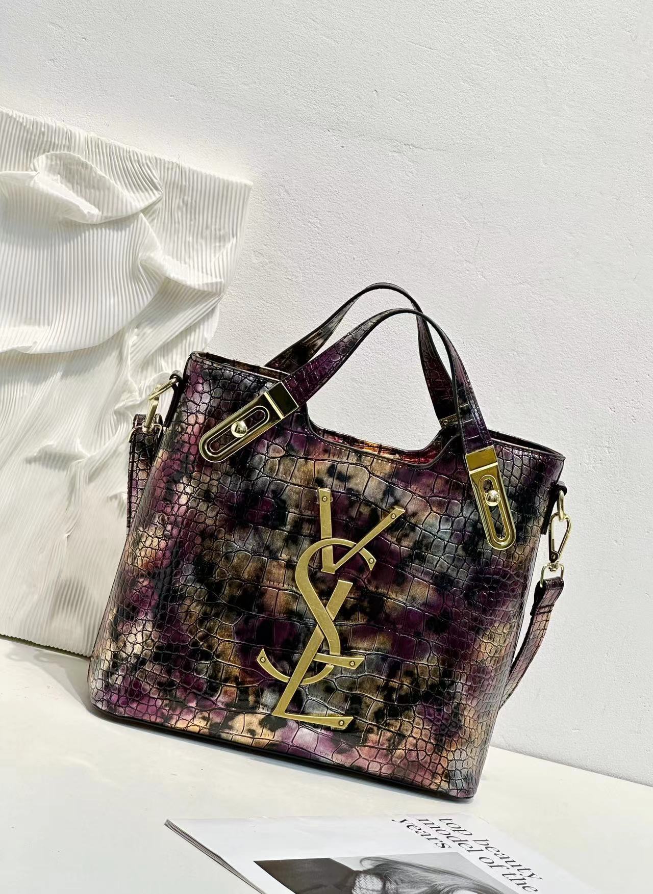 Women's Large Capacity Mother's Elegant Genuine Leather Handbags