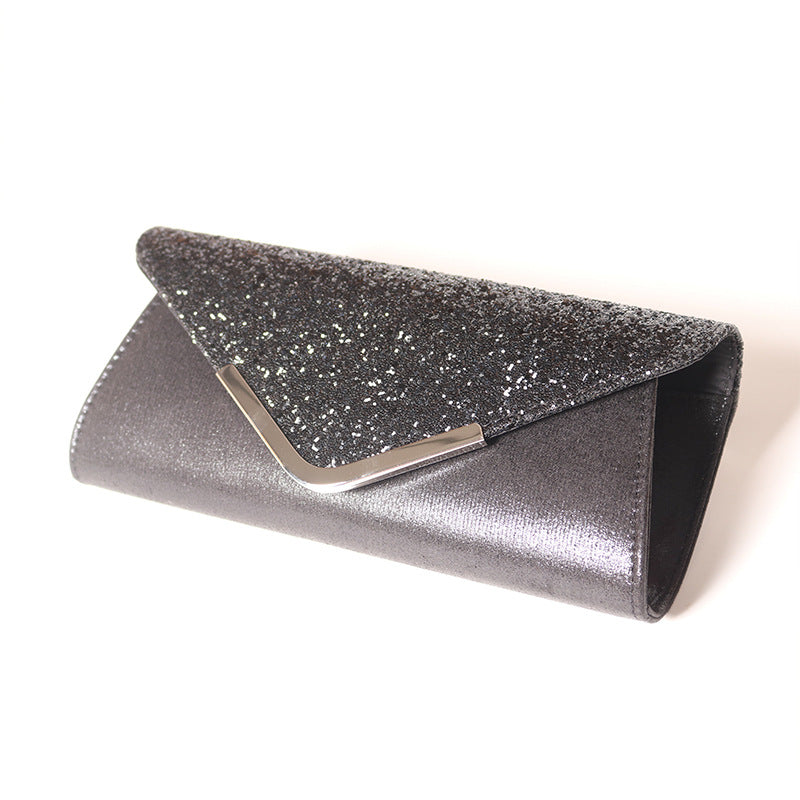 Graceful Trendy Clutch Fashionable Sequins Dinner Cosmetic Bags