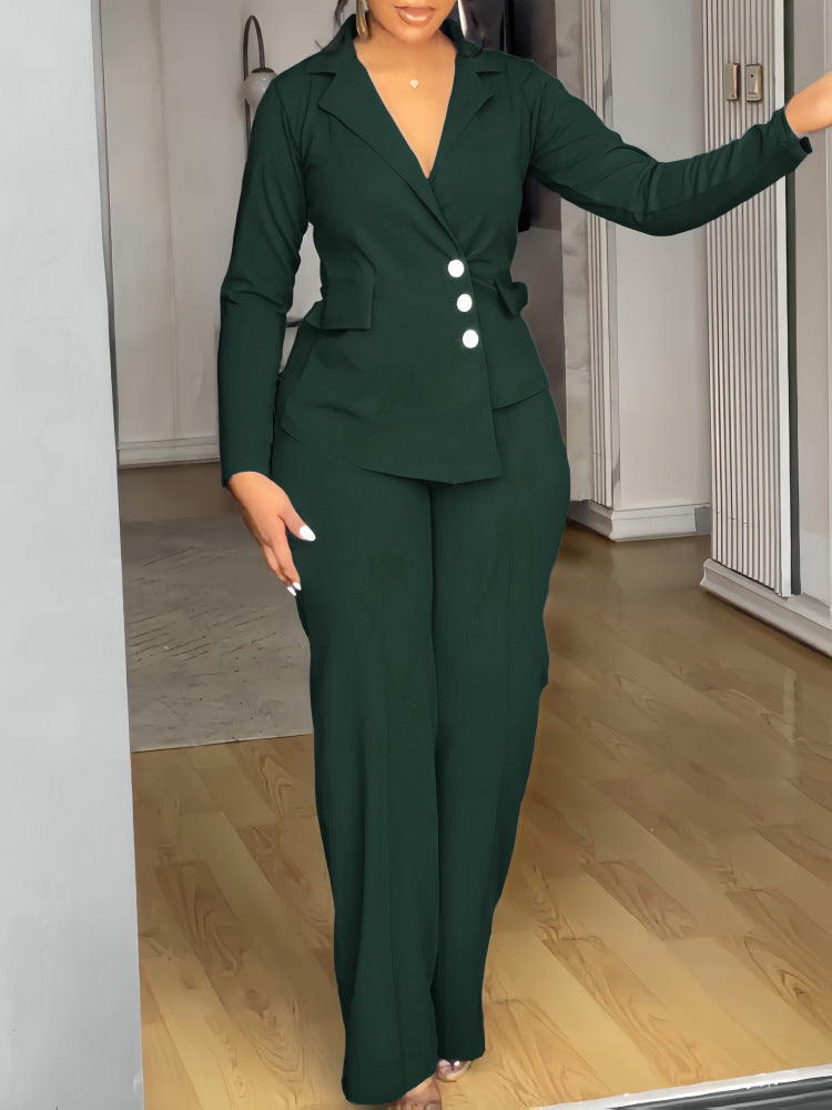 Commuter Wear Female Slimming Slim Fit Suits