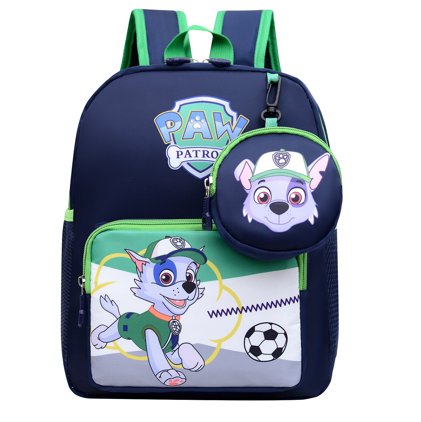 Patrol Cartoon Printing Boys Burden Reduction Large Kindergarten School Bags