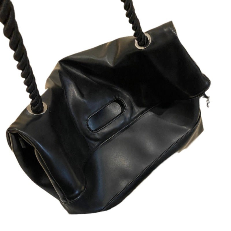 Women's High-grade Soft Leather Large Capacity Simple Shoulder Bags