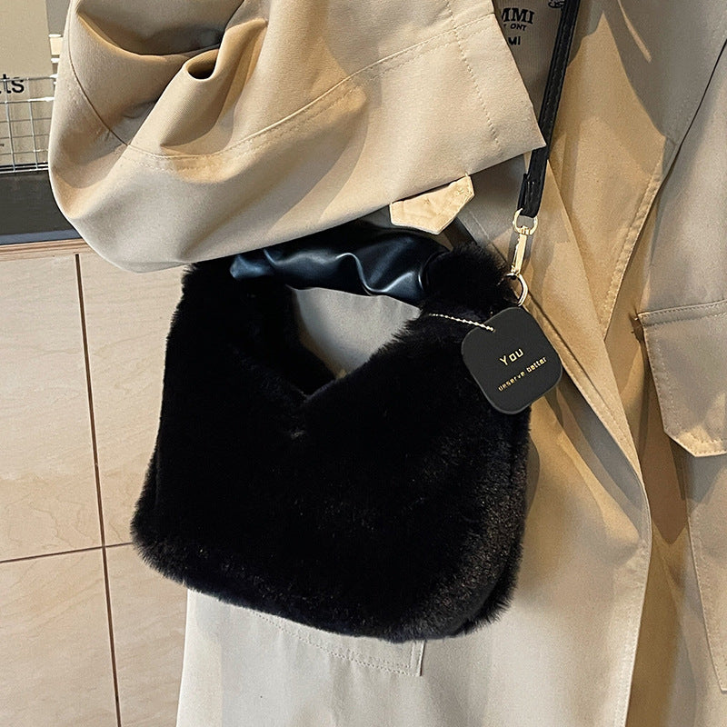Women's Niche High Sense Winter Versatile Fashion Shoulder Bags