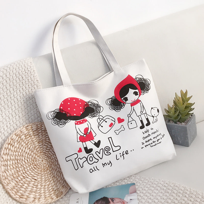 Women's & Men's & Canvas Campus Youth Style Large Bags
