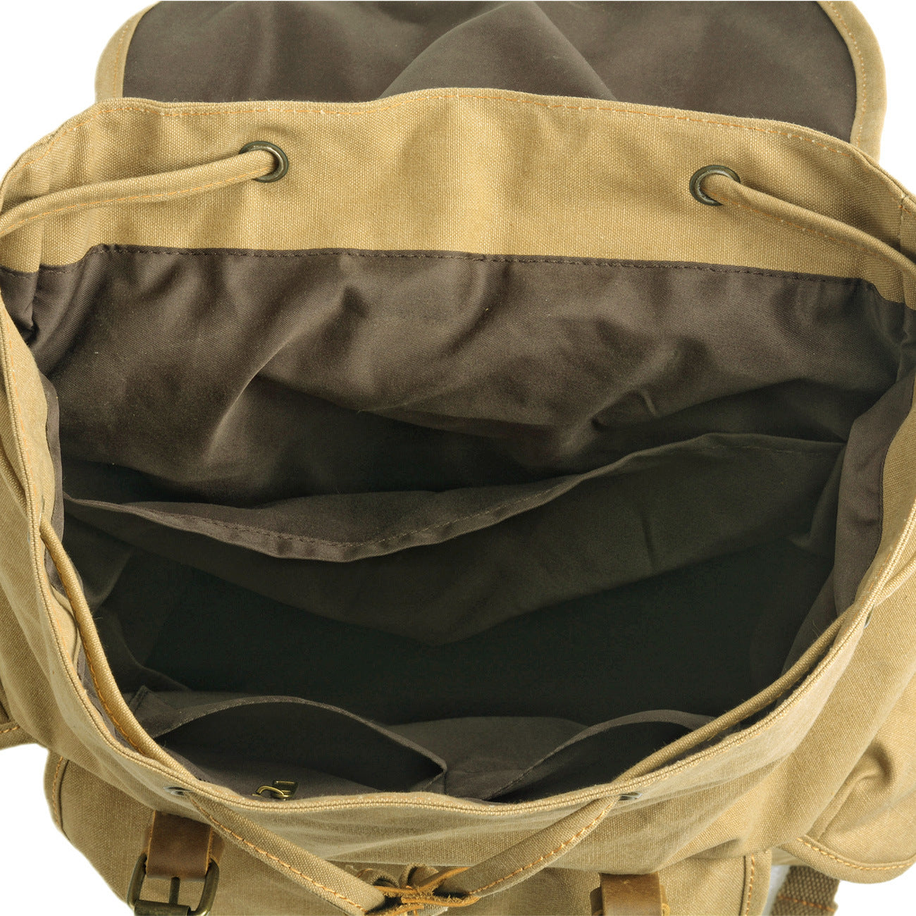 Men's Retro Canvas Large Capacity Early High Backpacks