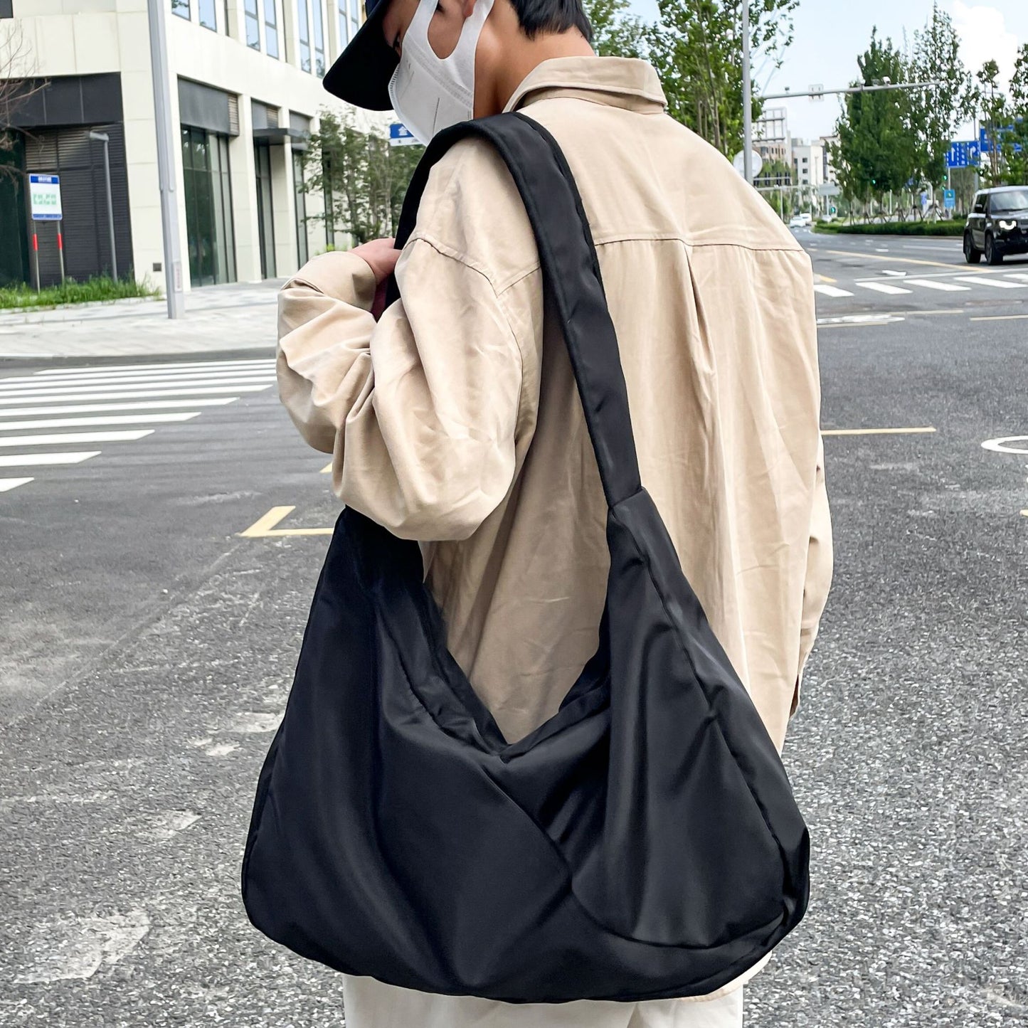 Women's Color Big Large Capacity Idle Camp Crossbody Bags