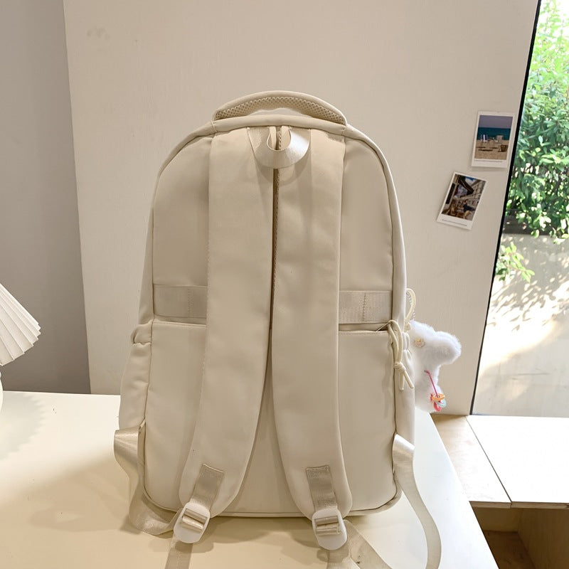 Large Capacity Female College Cute Versatile Transparent Backpacks