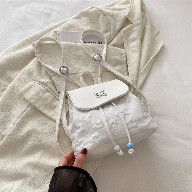 Korean Style Fashion Design Flower Butterfly Backpacks