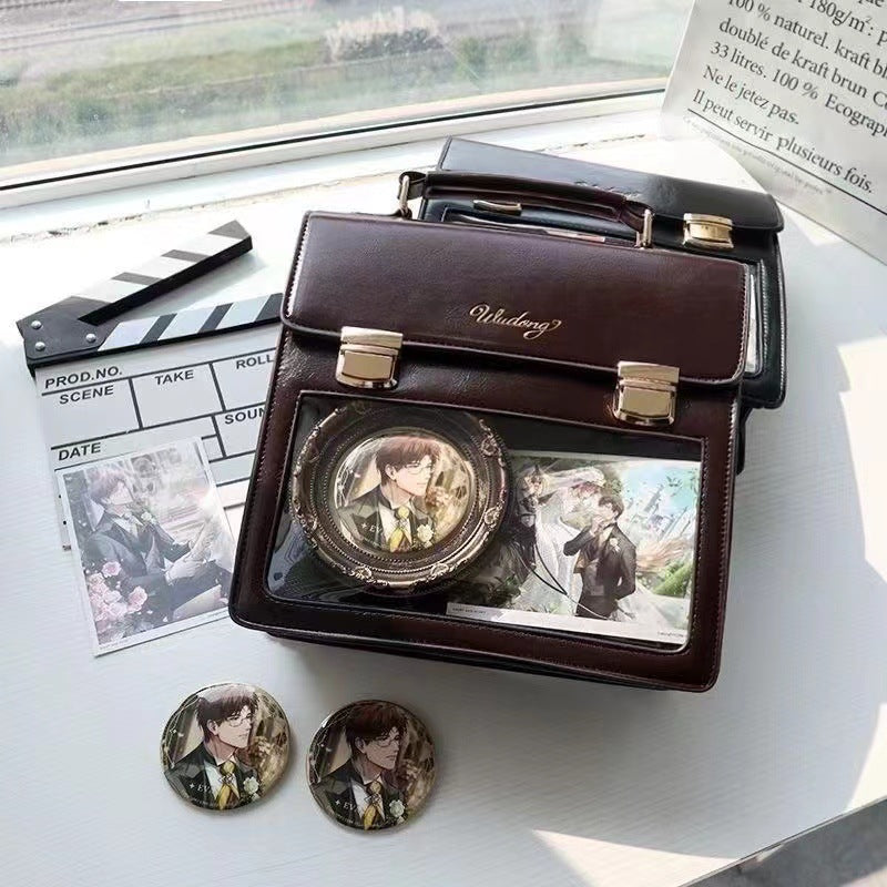 Women's Everyday Joker Preppy Style Transparent Cartoon Backpacks