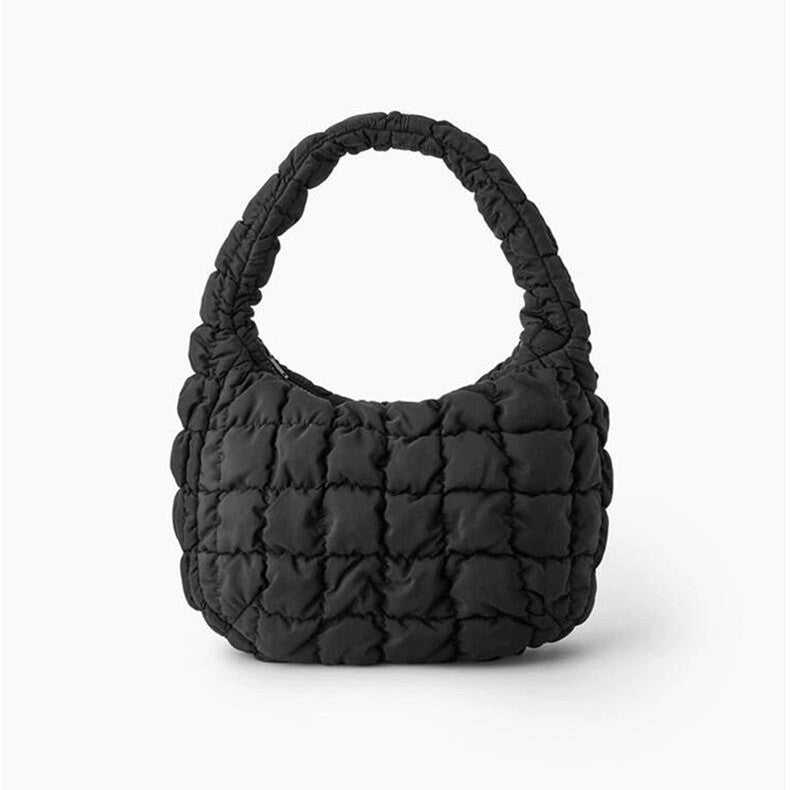 New Creative Cloud Puff Pleated Portable Shoulder Bags