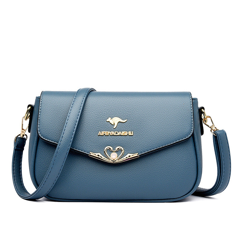 Women's Korean Style Mom Fashionable Textured Handbags