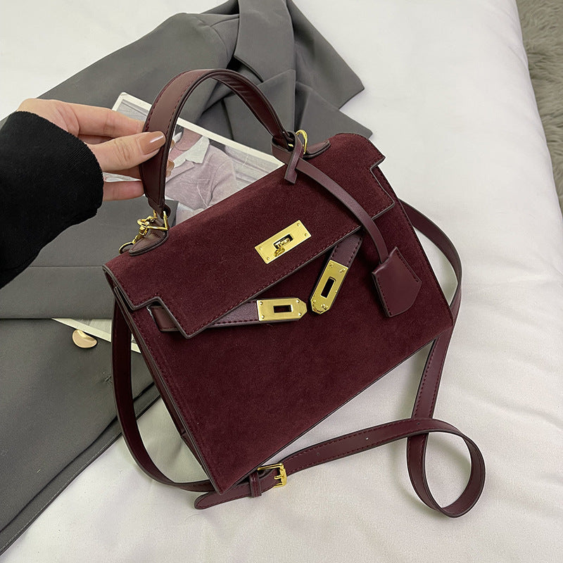 Women's Durable Fashion Pretty Suede Kelly Crossbody Bags