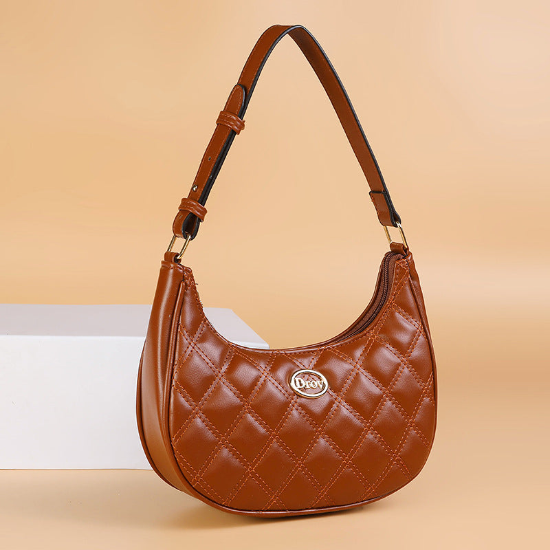 Women's Niche Fresh Sweet Liquid Classic Style Armpit Bags