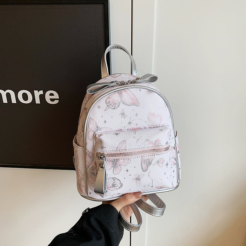 College Style Female Korean Commute Design Backpacks
