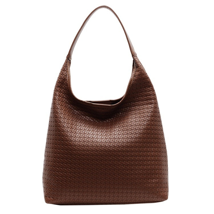 Women's Frosted Vintage Large Capacity Versatile Popular Bucket Bags