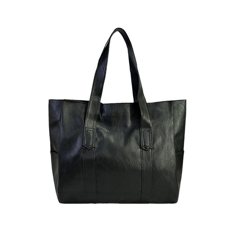 Women's Fashionable Korean Simple Large Capacity Totes Shoulder Bags