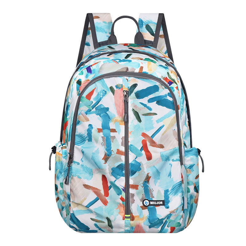 Women's & Men's & Waterproof Foldable Skin Portable Large Backpacks