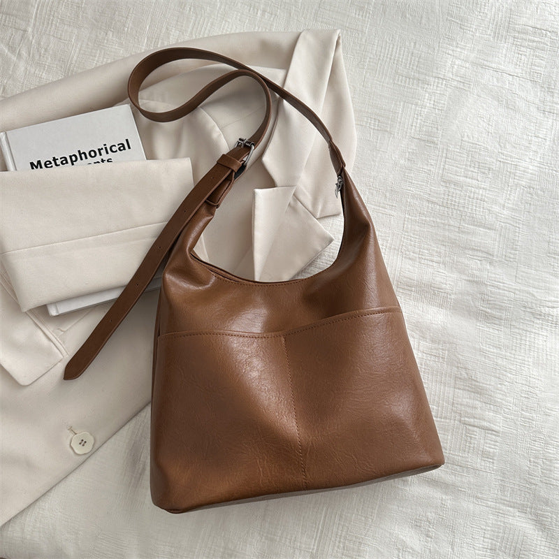 Women's Textured Large Capacity Commuter Early Spring Tote Bags