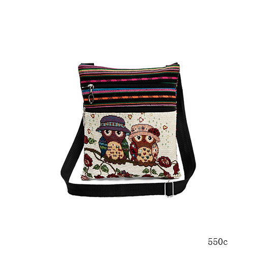 Women's Attractions Ethnic Characteristics Cloth Creative Style Cute Crossbody Bags