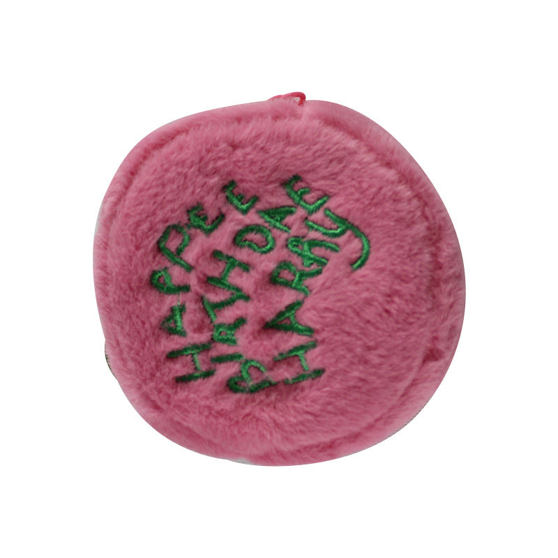 Style Simple Round Niche Earphone Portable Children's Coin Purse