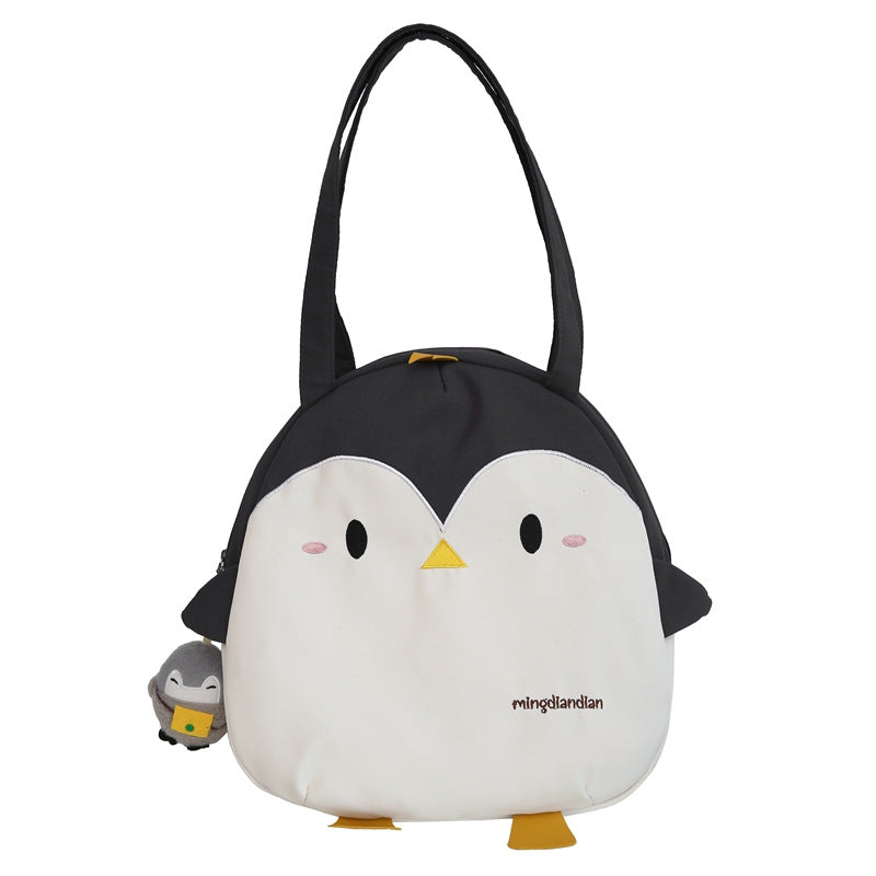 Cute Penguin Female Large Capacity Versatile Shoulder Bags