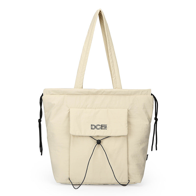 Women's Cotton Lightweight Waterproof Class Commuter Large Shoulder Bags
