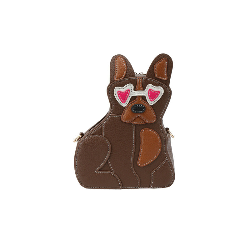 Women's Spring Cute Stitching Puppy Fashion Cool Crossbody Bags