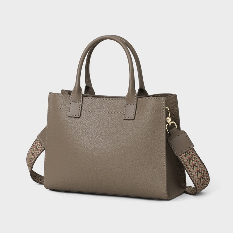Women's Beautiful Portable High-grade Leather Commuter Crossbody Bags