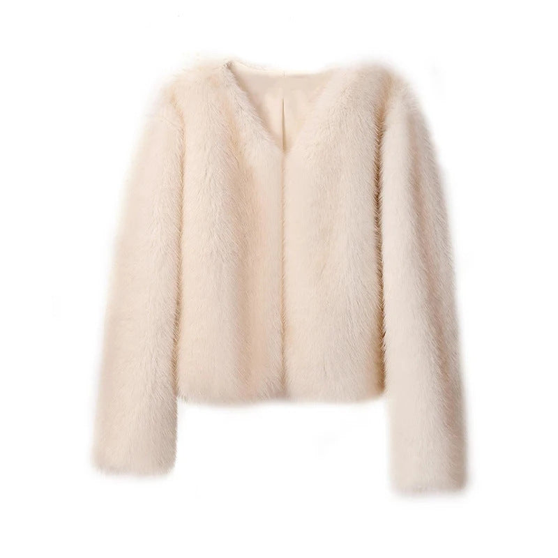 Women's Fur Casual Street Style Fox Coats