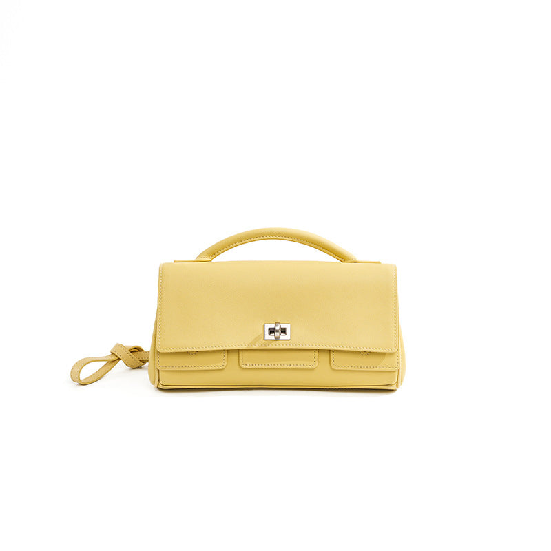 Women's Leather Clutch Niche High-grade Layer Cowhide Handbags