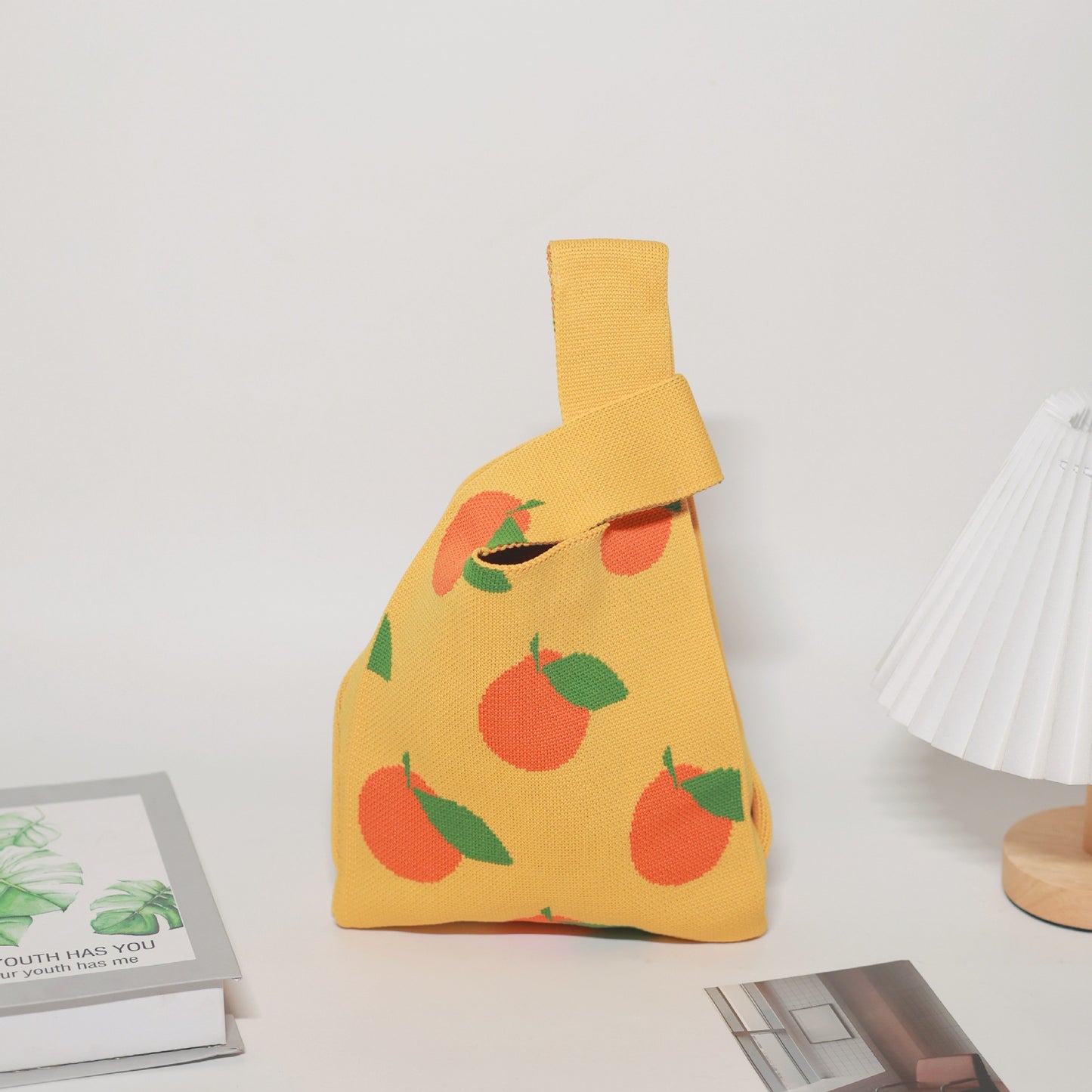 Knitted Wedding Shop Hand Gift Festival Woven Handbags