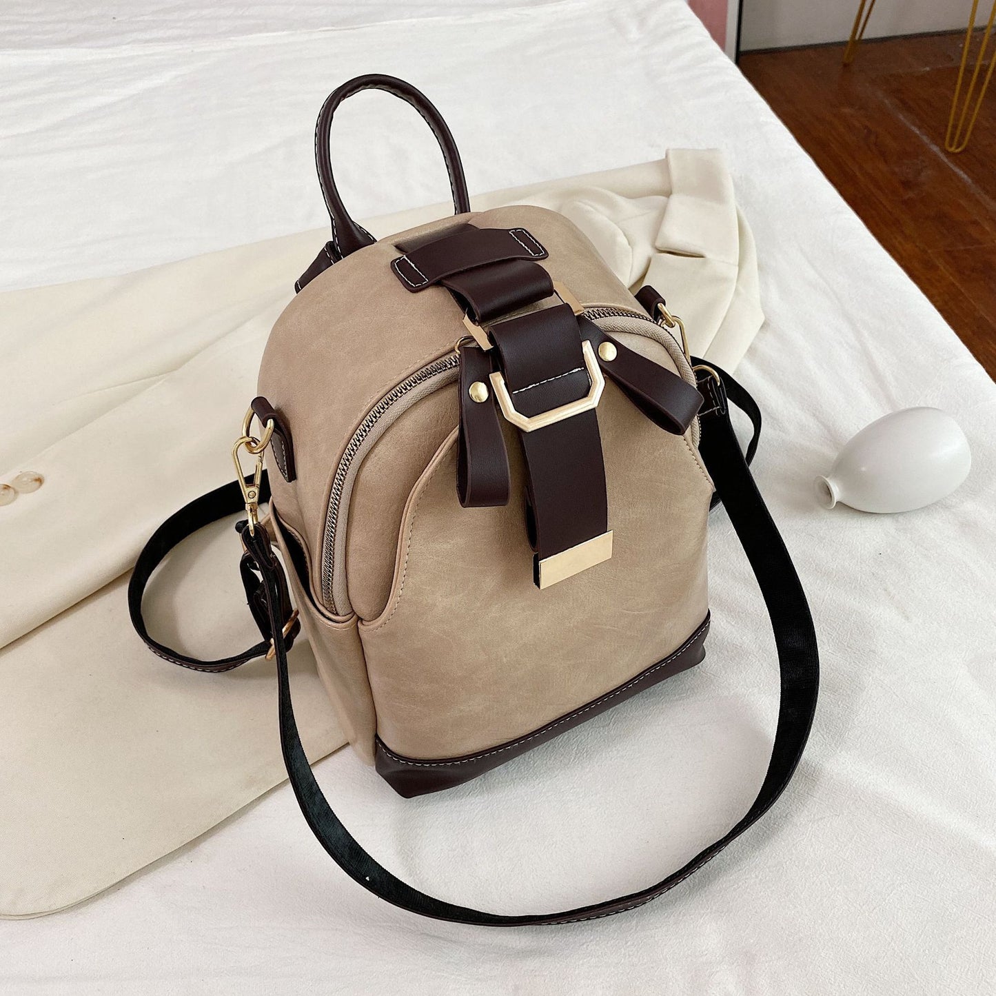 Elegant Style Vintage Trendy Portable Fashion Backpacks