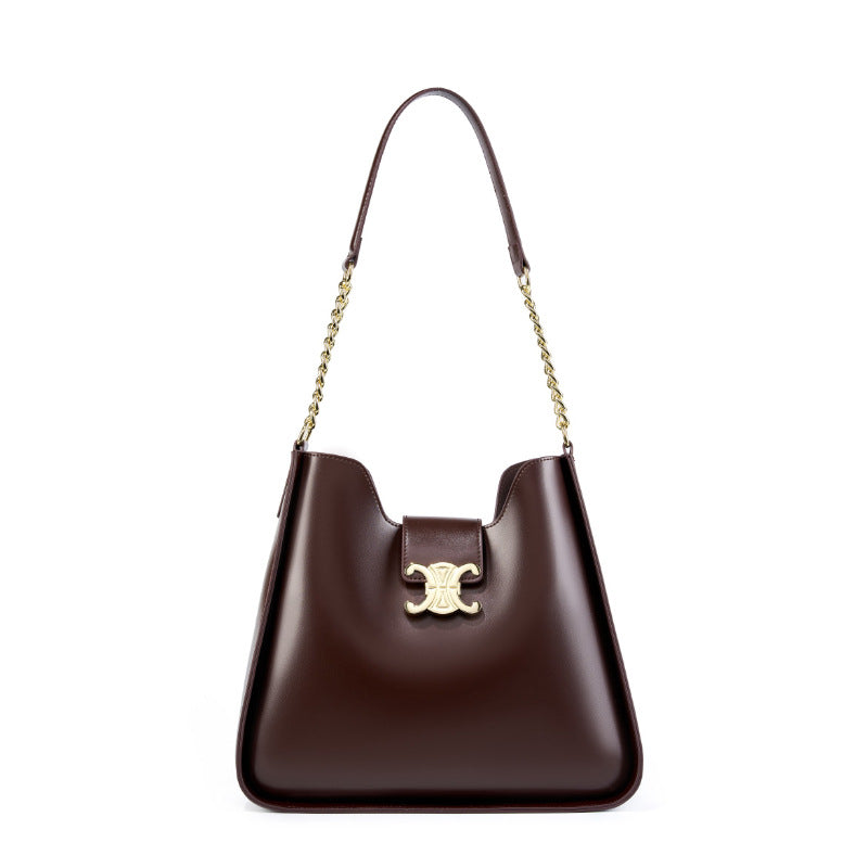 Women's Arc Super Popular High-grade Chain Genuine Leather Bags