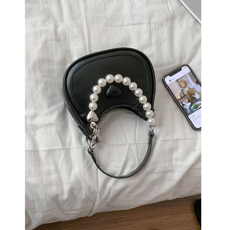 Women's Pearl Trendy Niche Underarm Design Western Bags
