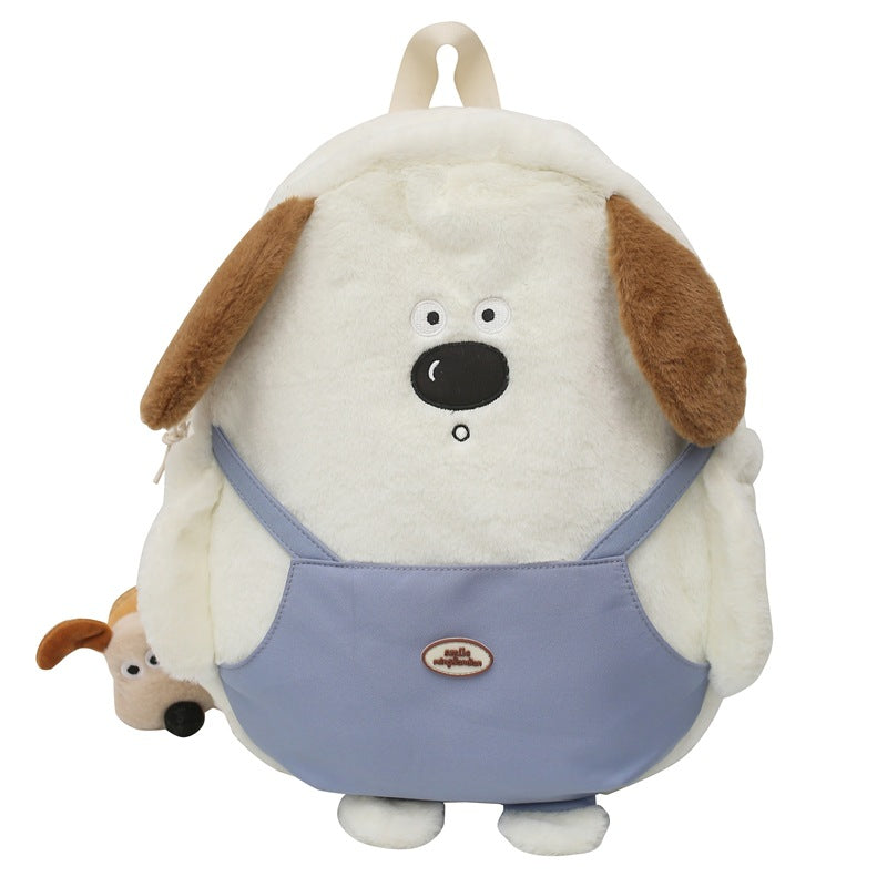 Plush Cute Dog Female Cartoon For Backpacks