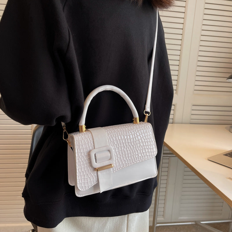 Women's Crocodile Pattern Simple High Quality Strictly Shoulder Bags