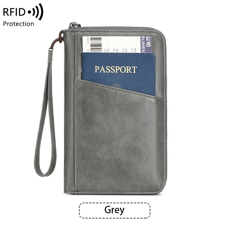 Long Passport Ticket Storage Document Multifunctional Id Package