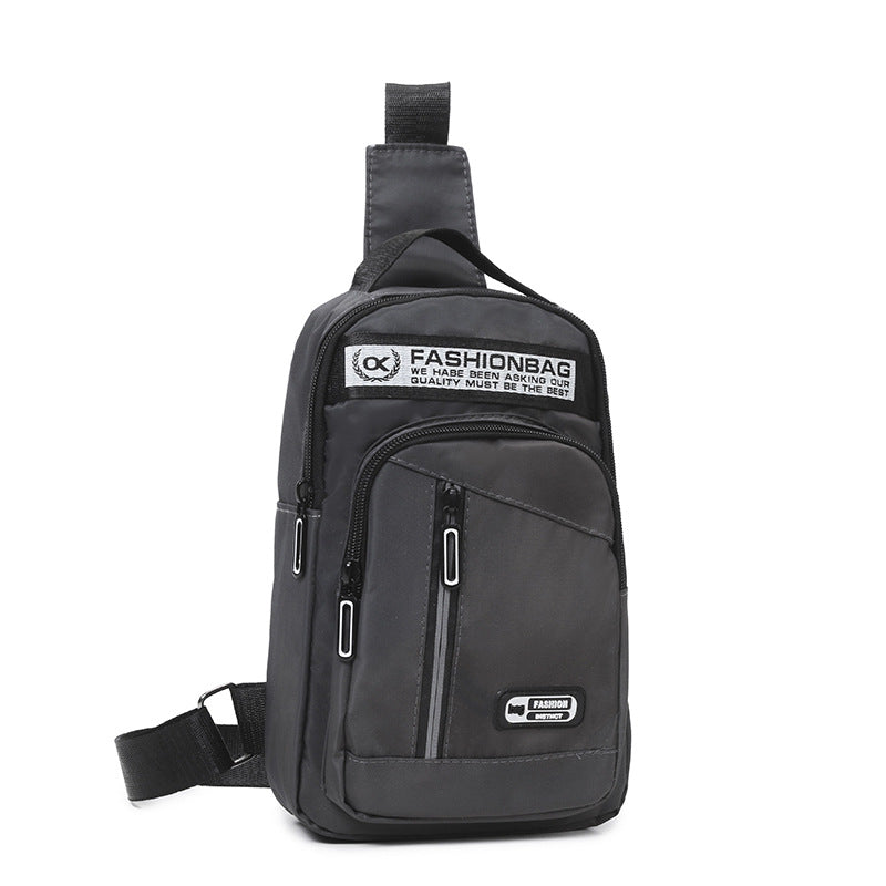 Men's Cool Elegant Running Luminous Waterproof Men's Chest Bags