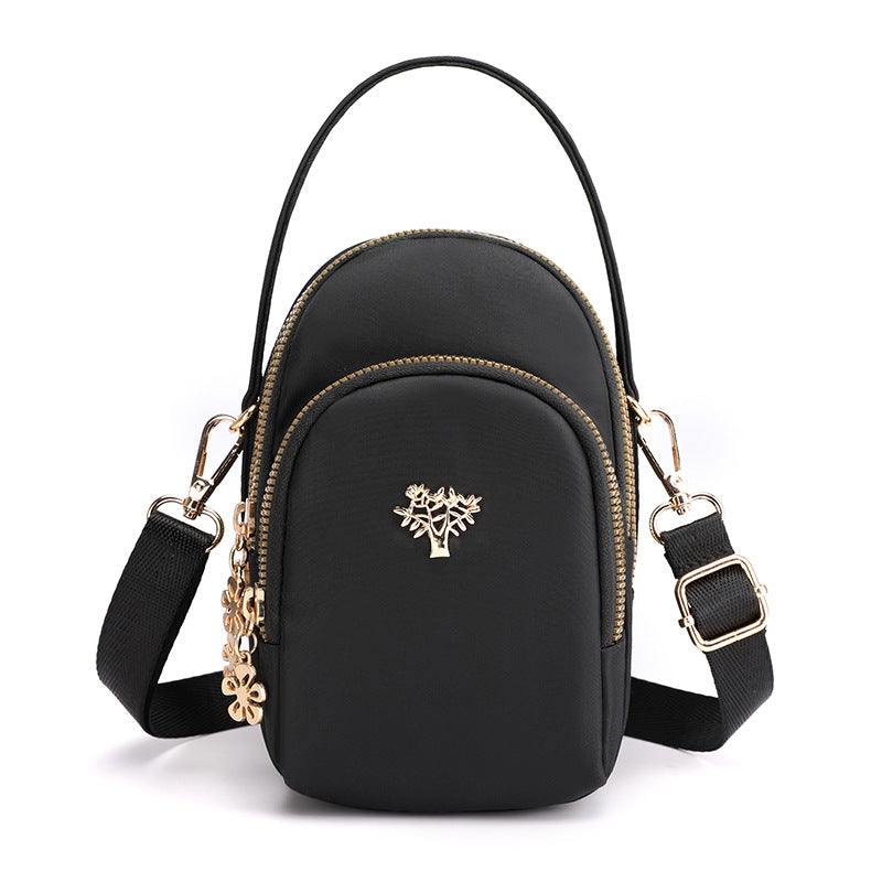 Women's Mobile Mini Canvas Clutch Portable Phone Bags