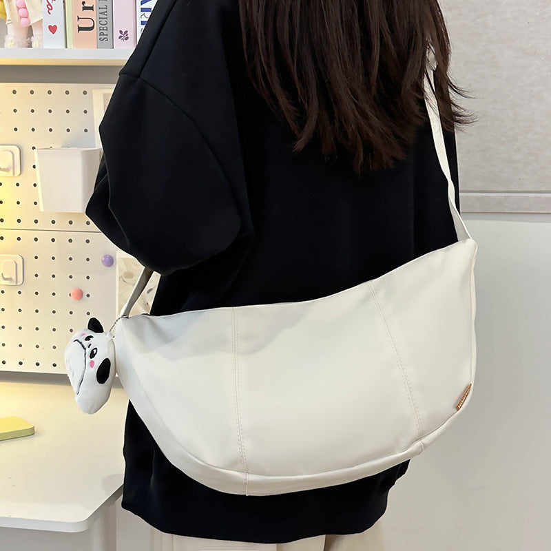 Junior High Simple Leisure Versatile Large Crossbody Bags