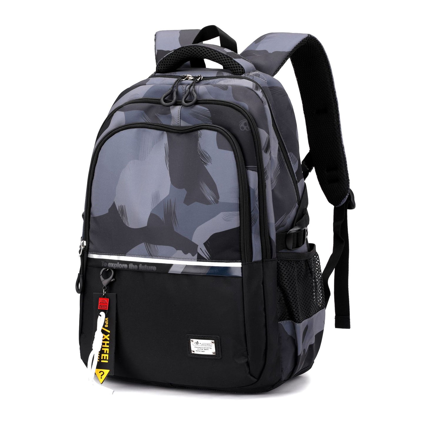 Men's College Boys Large Capacity Niche Leisure Backpacks
