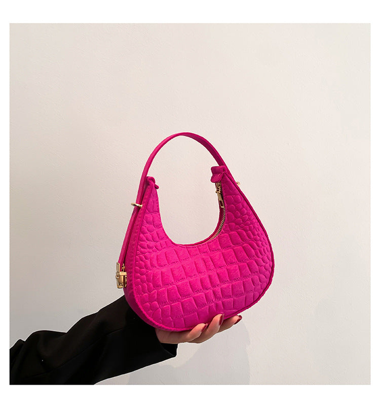 Women's Fashion Crescent Trendy Underarm Cost-effective Bags