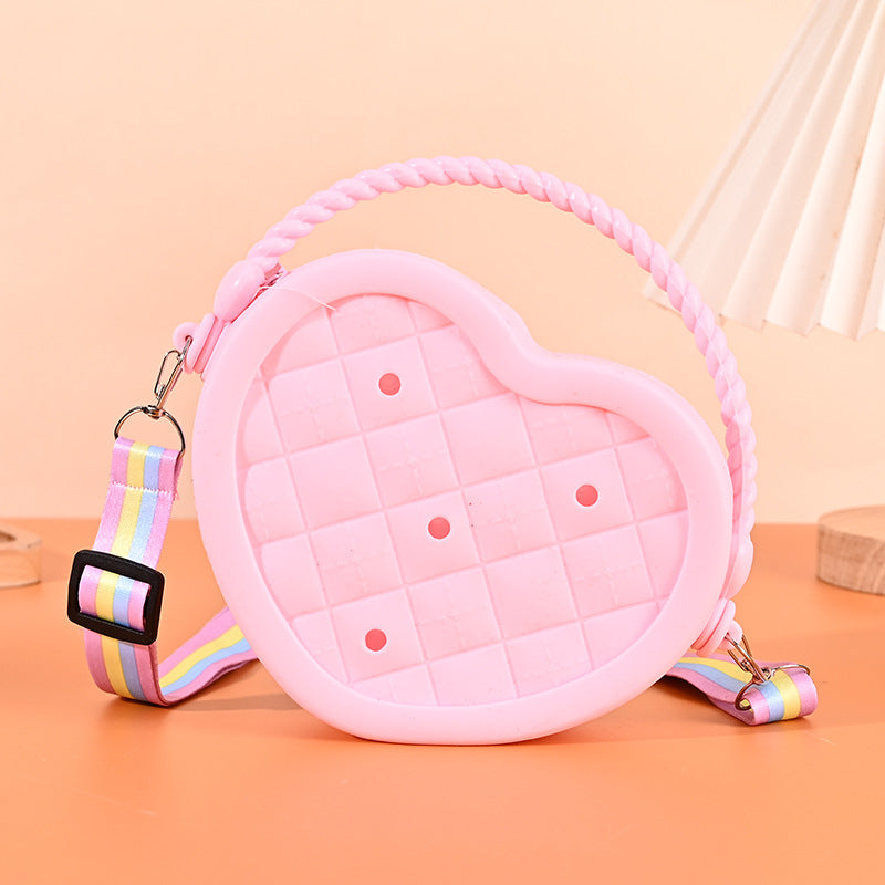 Detachable Cute Silicone Hole Pendant Earphone Candy Color Gift Bags