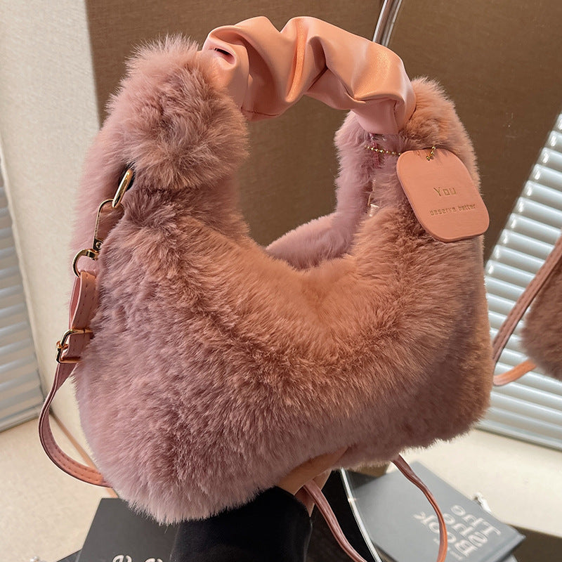 Women's Niche High Sense Winter Versatile Fashion Shoulder Bags