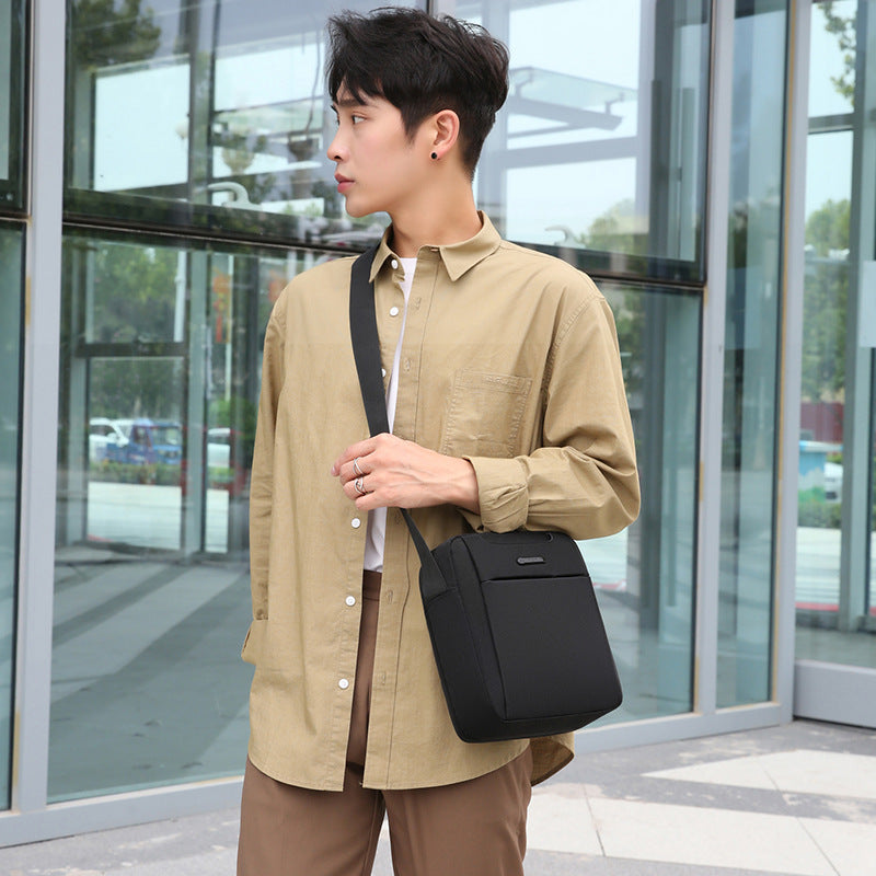 Men's Slouchy Stylish Leisure Large Capacity Shoulder Bags