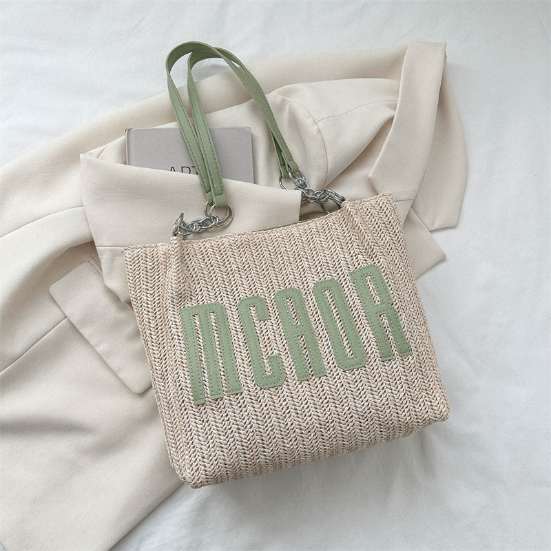 Letter Large Capacity Fashion Today Popular Bags